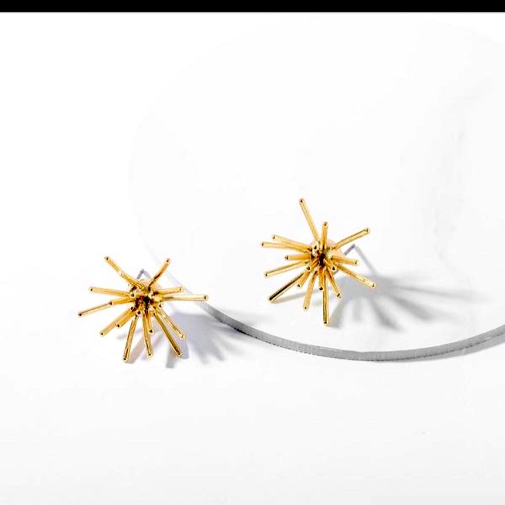Gold Stud Earrings